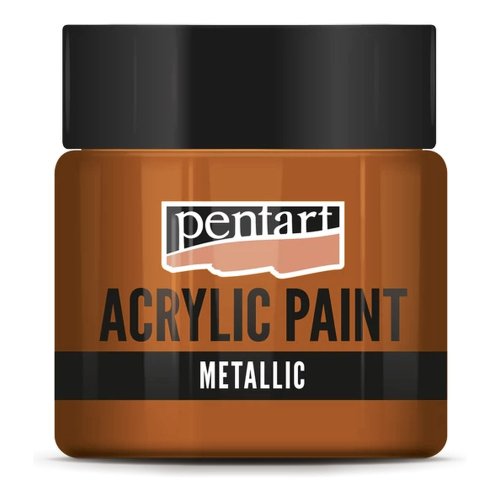 Akrylová barva metalická PENTART 50 ml ANTICKÁ BRONZOVÁ