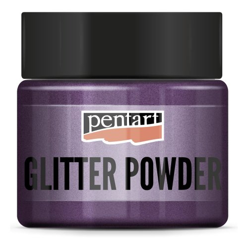Glitrový prášek Junior PENTART 19 g SLÉZOVÁ