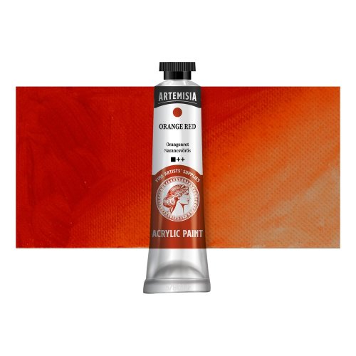 Akrylová barva ARTEMISIA 20 ml oranžovočervená