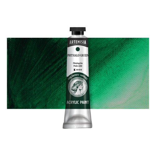 Akrylová barva ARTEMISIA 20 ml ftalocyaninová zelená