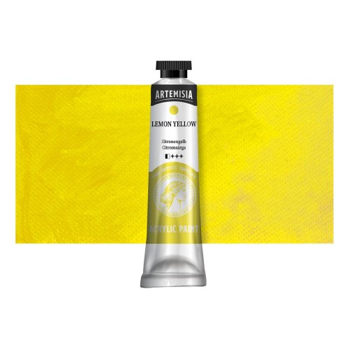Akrylová barva ARTEMISIA 20 ml citronová žlutá