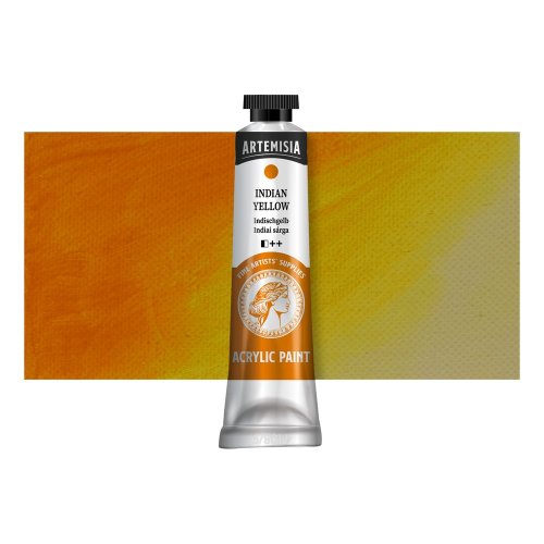 Akrylová barva ARTEMISIA 40 ml indická žlutá