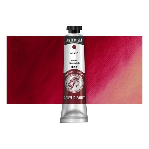 Akrylová barva ARTEMISIA 40 ml karmín