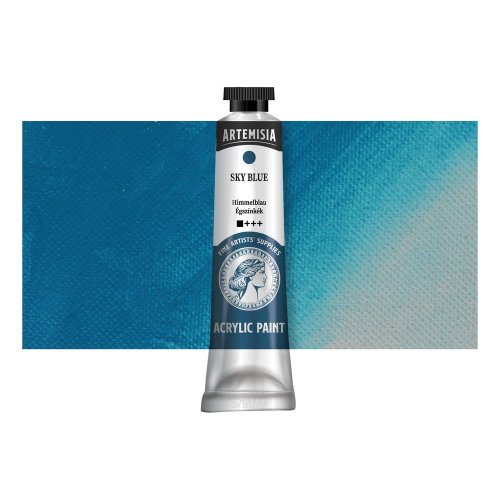Akrylová barva ARTEMISIA 40 ml nebeská modrá