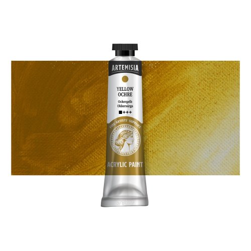 Akrylová barva ARTEMISIA 40 ml žlutý okr
