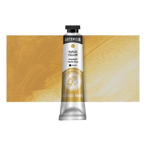 Akrylová barva ARTEMISIA 40 ml neapolská žlutá