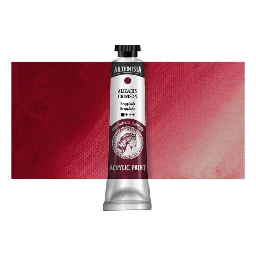 Akrylová barva ARTEMISIA 40 ml alizarinová karmínová