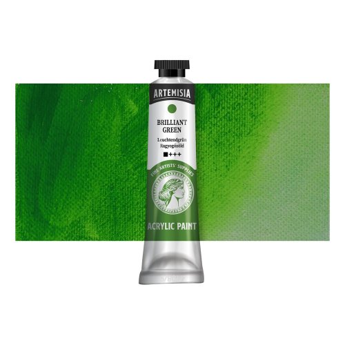 Akrylová barva ARTEMISIA 40 ml brilantní zelená
