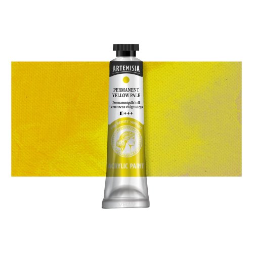 Akrylová barva ARTEMISIA 40 ml permanentní žlutá bledá