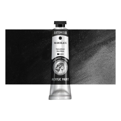 Akrylová barva ARTEMISIA 120 ml marsová čerň