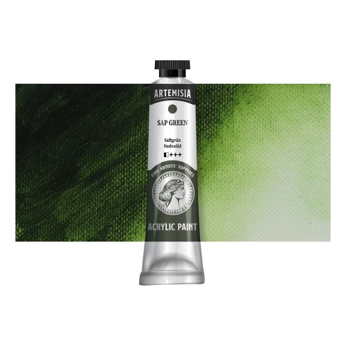 Akrylová barva ARTEMISIA 120 ml mízová zelená