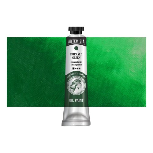 Olejová barva ARTEMISIA 40 ml smaragdová zelená