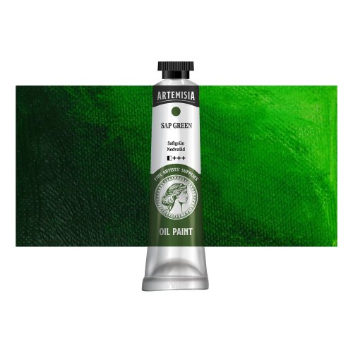 Olejová barva ARTEMISIA 40 ml mízová zelená