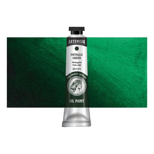 Olejová barva ARTEMISIA 40 ml ftalocyaninová zelená