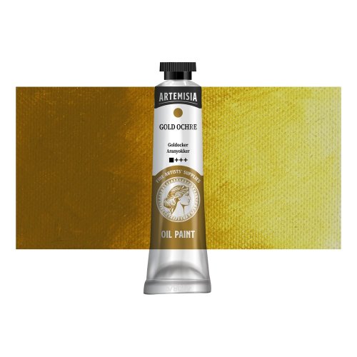 Olejová barva ARTEMISIA 40 ml zlatý okr