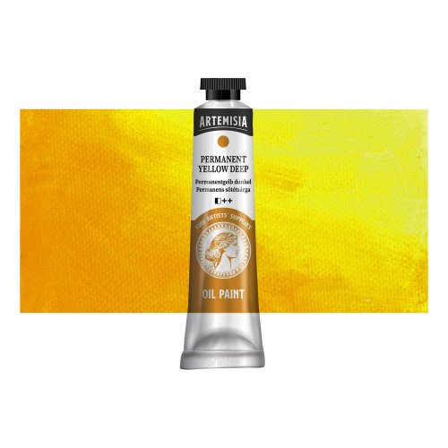 Olejová barva ARTEMISIA 40 ml permanentní žlutá tmavá
