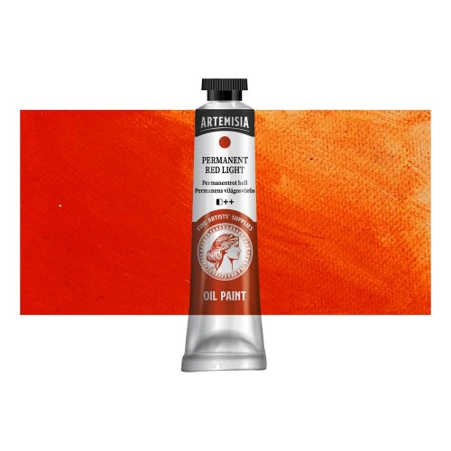 Olejová barva ARTEMISIA 40 ml permanentní červená světlá