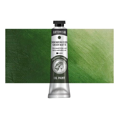 Olejová barva ARTEMISIA 40 ml chromoxid zelená matná