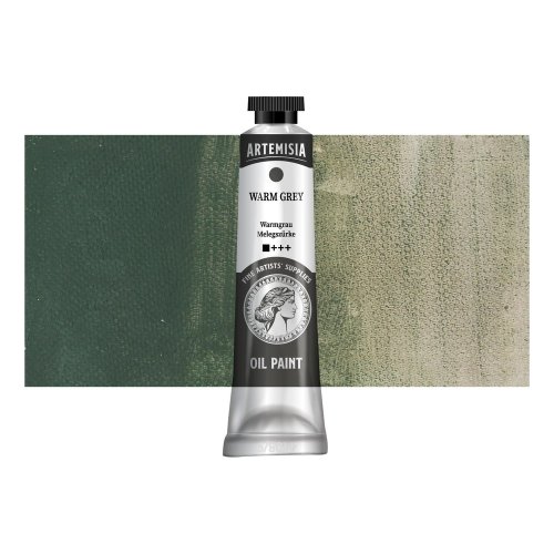Olejová barva ARTEMISIA 40 ml teplá šedá