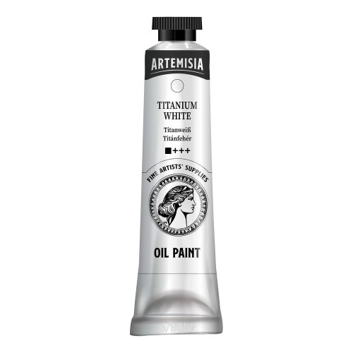 Olejová barva ARTEMISIA 40 ml titanová bílá