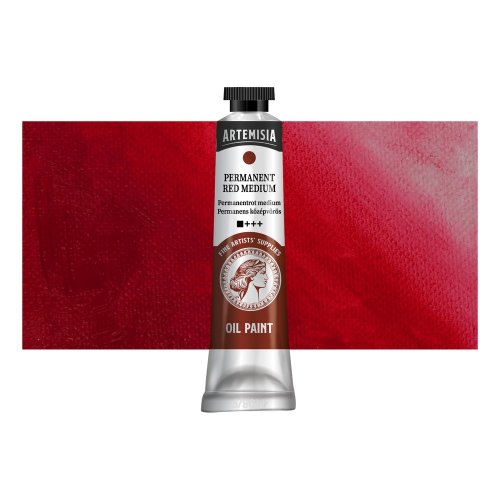 Olejová barva ARTEMISIA 40 ml permanentní červená střední
