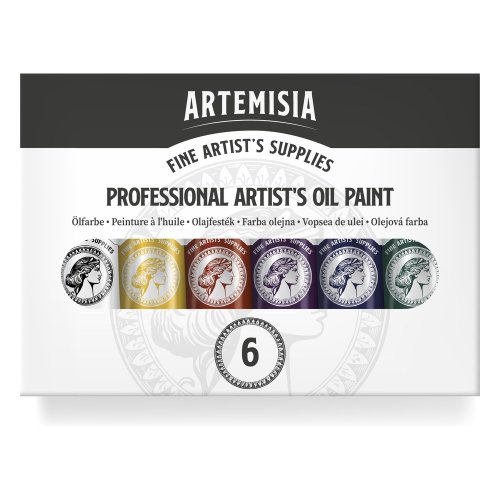 Sada olejových barev ARTEMISIA 6 x 20 ml