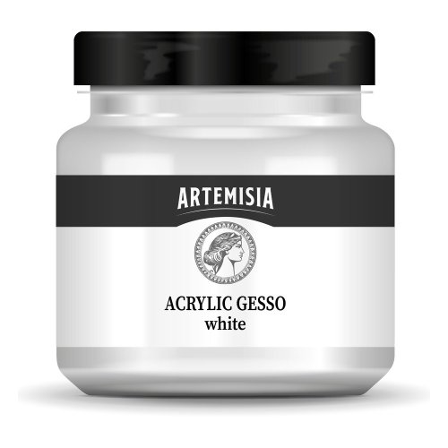 Akrylové gesso ARTEMISIA 1000 ml bílé
