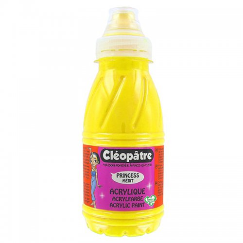 Akrylová barva CLEOPATRE 250 ml  ZLATOŽLUTÁ