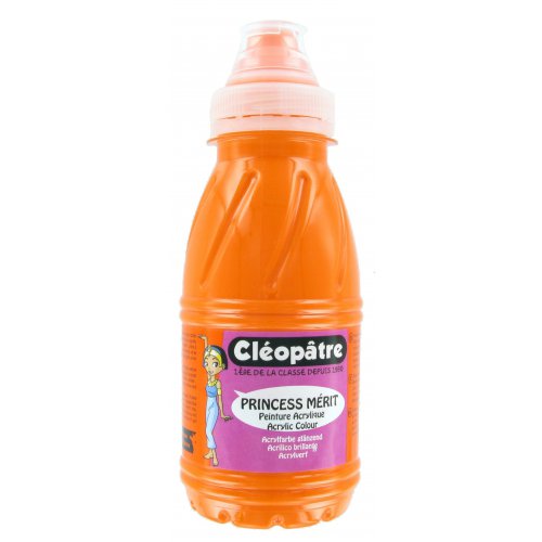 Akrylová barva CLEOPATRE 250 ml ORANŽOVÁ