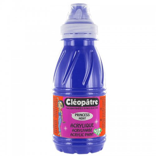 Akrylová barva CLEOPATRE 250 ml ULTRAMARÍNOVÁ MODRÁ