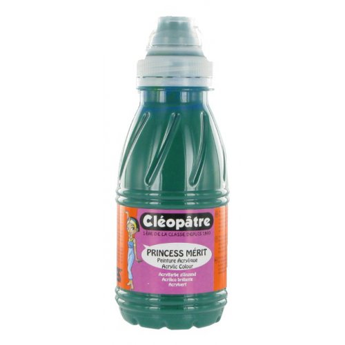 Akrylová barva CLEOPATRE 250 ml TMAVÁ ZELENÁ