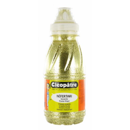 Třpytivý gel Cleopatre 250 ml Zlatá