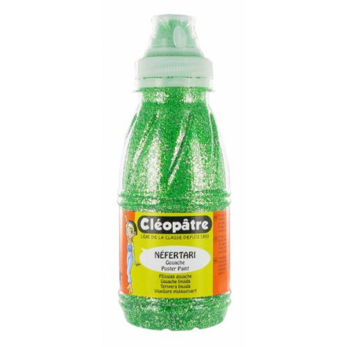 Třpytivý gel Cleopatre 250 ml Zelená