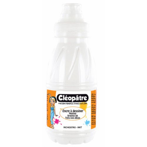 Inkoust na kreslení 250 ml Bílá