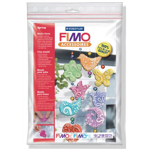 Fimo Silikonová forma - Jarní dekorace Spring
