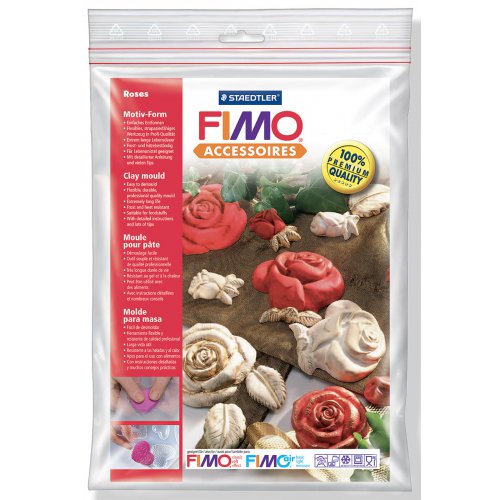 Fimo Silikonová forma - Růže Roses