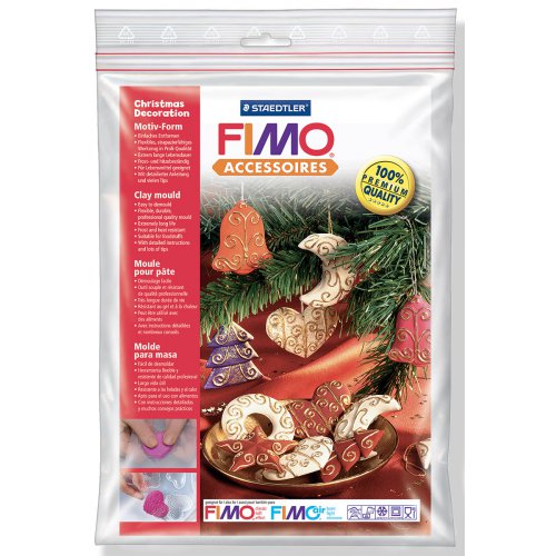 Fimo Silikonová forma - Vánoční dekorace Christmas decorations