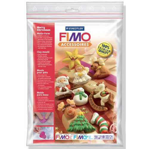 Fimo Silikonová forma - Veselé vánoce Merry christmas