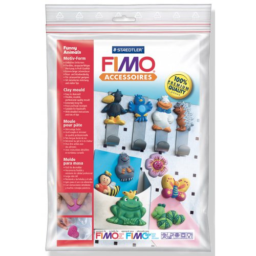 Fimo Silikonová forma - Zábavná zvířatka Funny animals