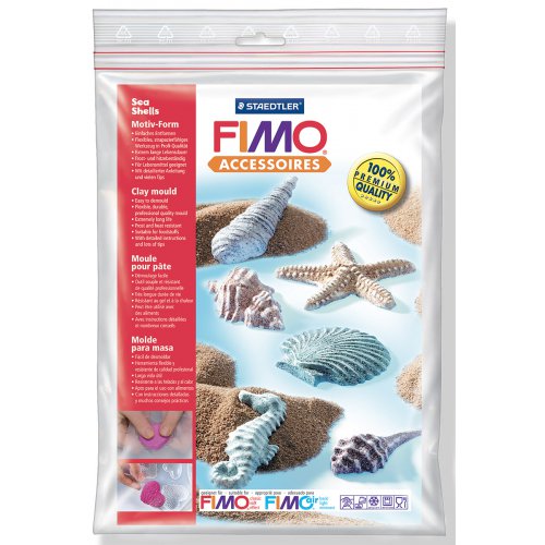Fimo Silikonová forma - Mořské mušle Sea shells