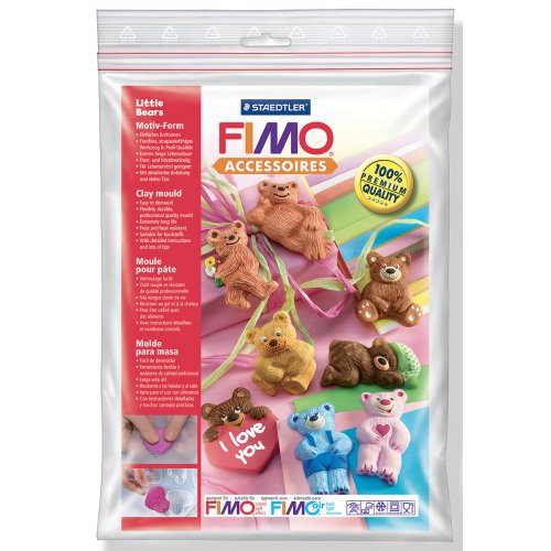 Fimo Silikonová forma - Malí medvídci Little bears