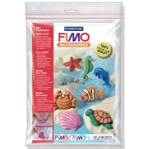 Fimo Silikonová forma - Mořští tvorové Sea creatures