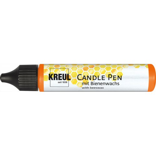 CANDLE PEN KREUL pro malování svíček ORANŽOVÁ