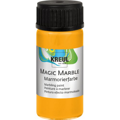 Mramorovací barva Magic Marble 20 ml sluneční žlutá