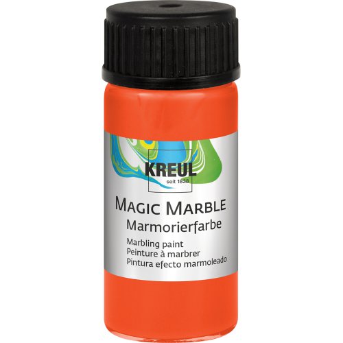 Mramorovací barva Magic Marble 20 ml oranžová