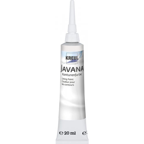 Kontura barevná JAVANA 20 ml perleťová bílá