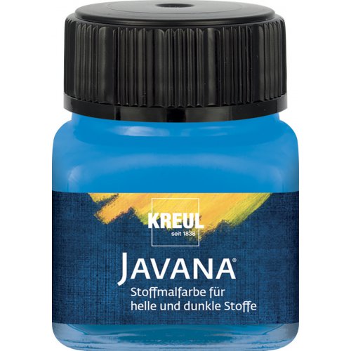 Barva na světlý a tmavý textil JAVANA 20 ml MODRÁ