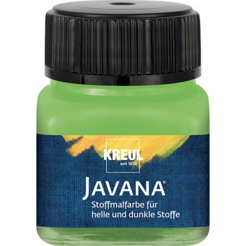 Barva na světlý a tmavý textil JAVANA 20 ml ZELENÁ