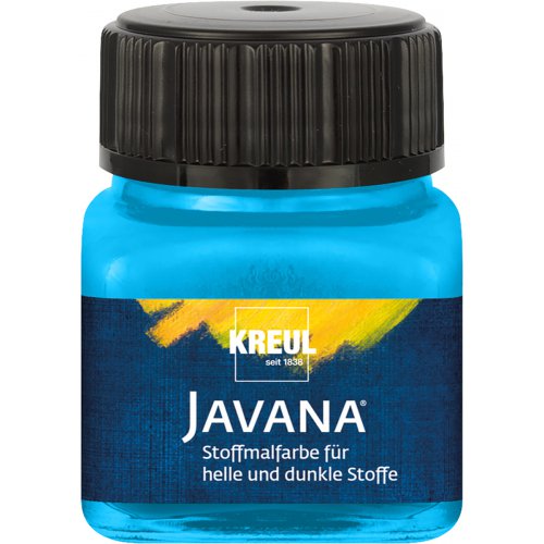 Barva na světlý a tmavý textil JAVANA 20 ml SVĚTLÁ MODRÁ