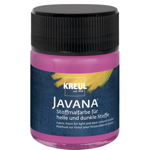 Barva na světlý a tmavý textil JAVANA 50 ml MAGENTA